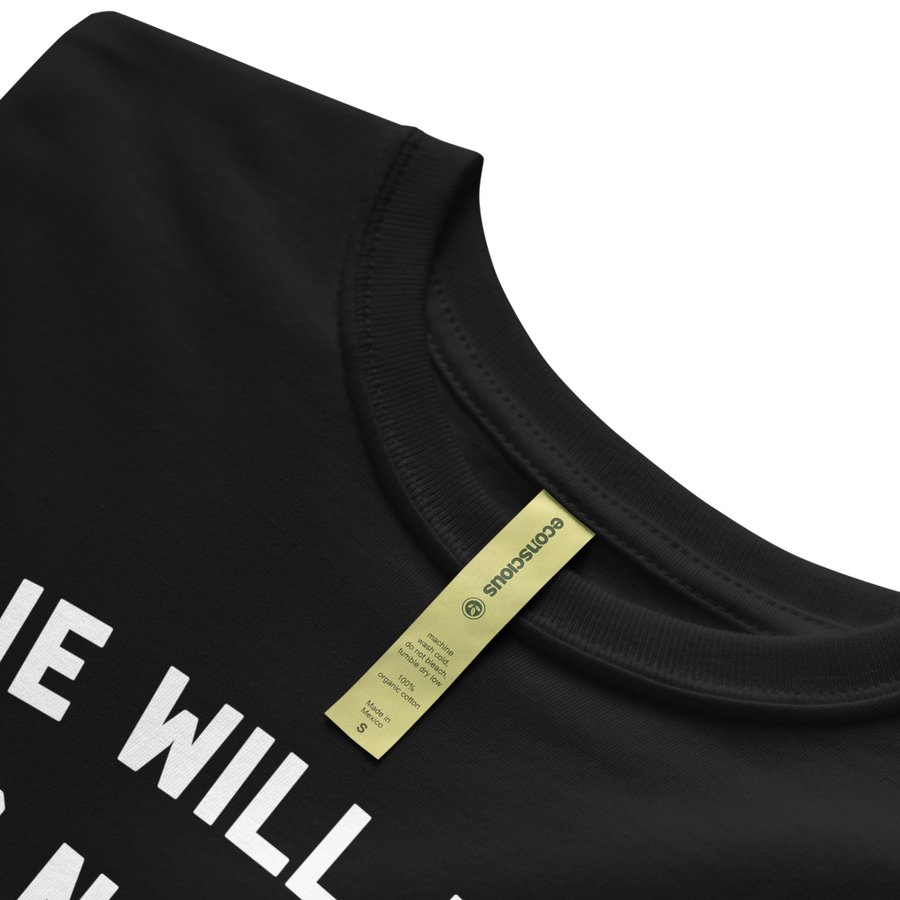 We Will Run and Not Grow Weary - 100% Certified Organic Cotton